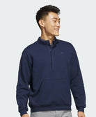 Adidas Men's Go-To 1/2 Zip Pullover Navy HR7952 Apparel Golf Stuff 