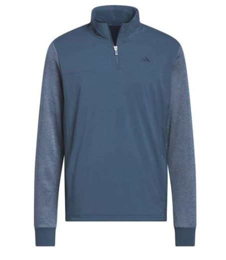 Adidas Mens Go-To Quarter-Zip Jacket - IB2005 Golf Stuff Medium 