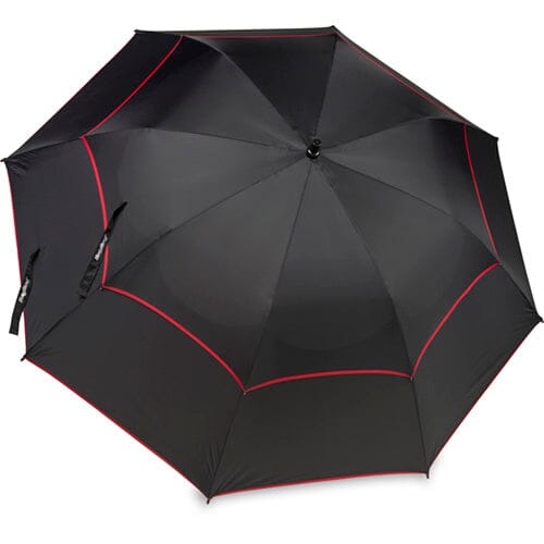 Bag Boy Telescoping Windvent Umbrella Golf Stuff - Save on New and Pre-Owned Golf Equipment Black/Red 