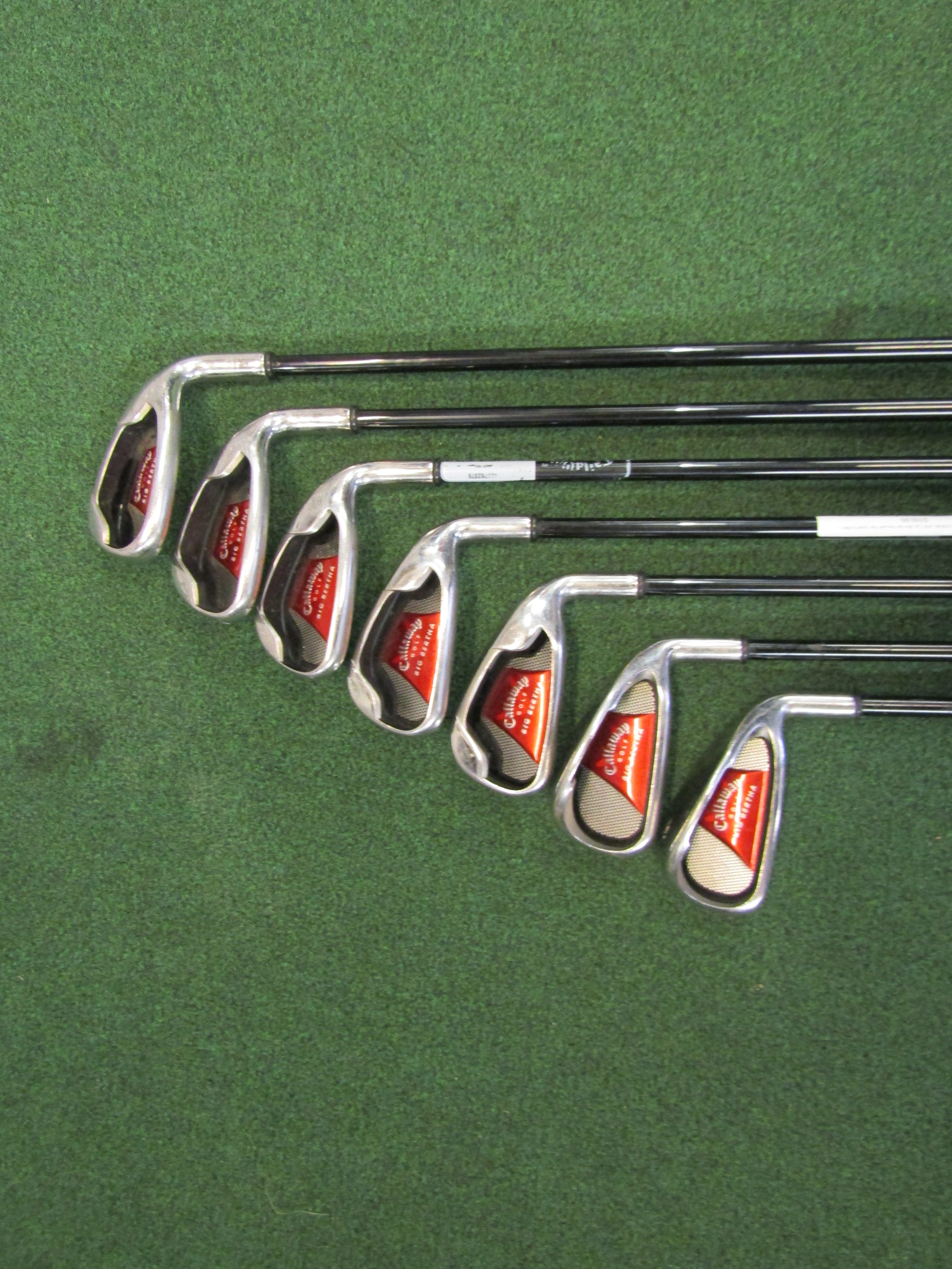 Callaway Big Bertha 2008 #4 - PW 7 pc. Iron Set Regular Flex Graphite Men's Right Pre-Owned Iron Sets Callaway 