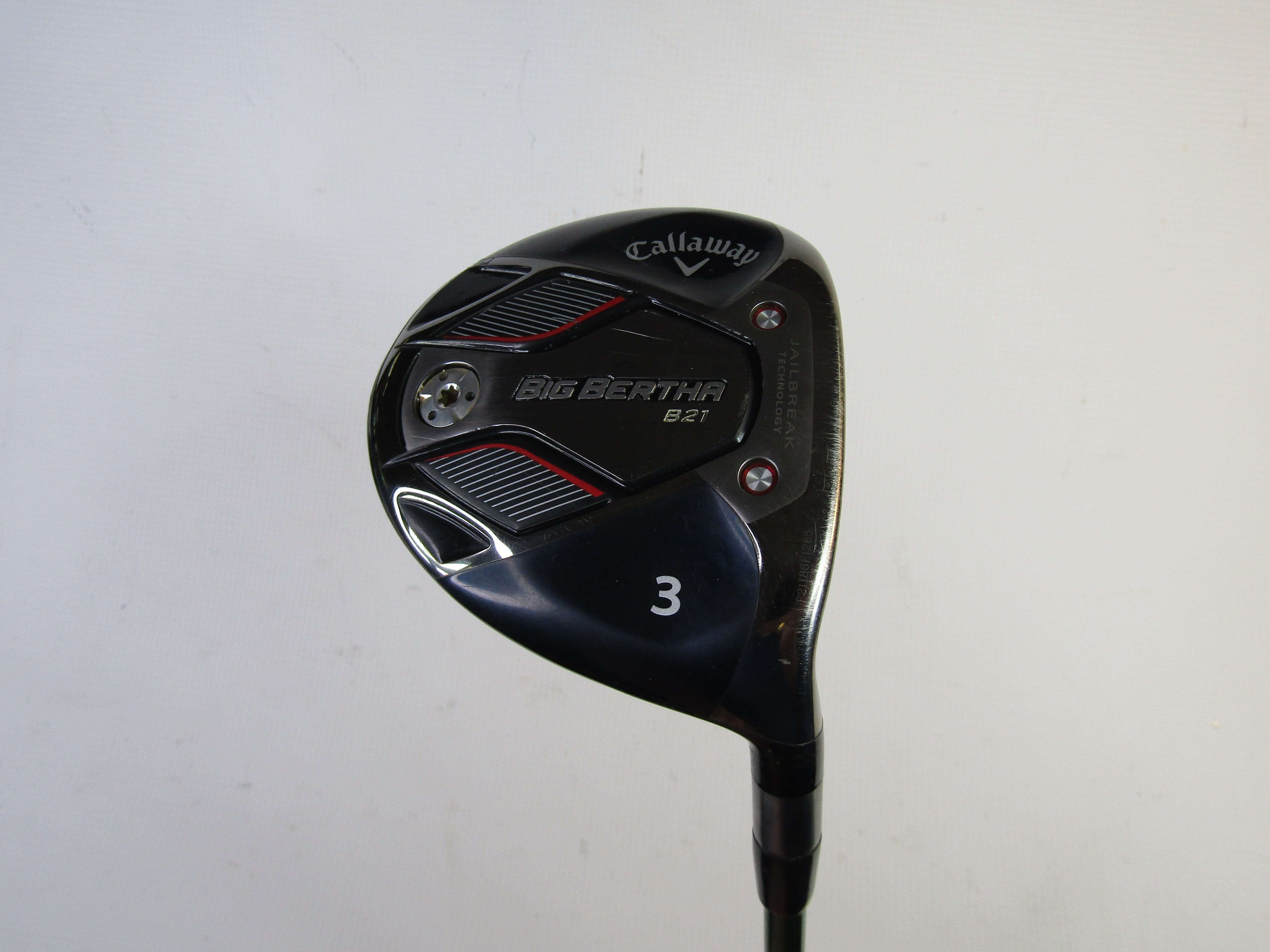 Callaway Big Bertha B21 #3 Fairway Wood Senior Flex Graphite Men's Right Hc Pre-Owned Fairway Woods Callaway 