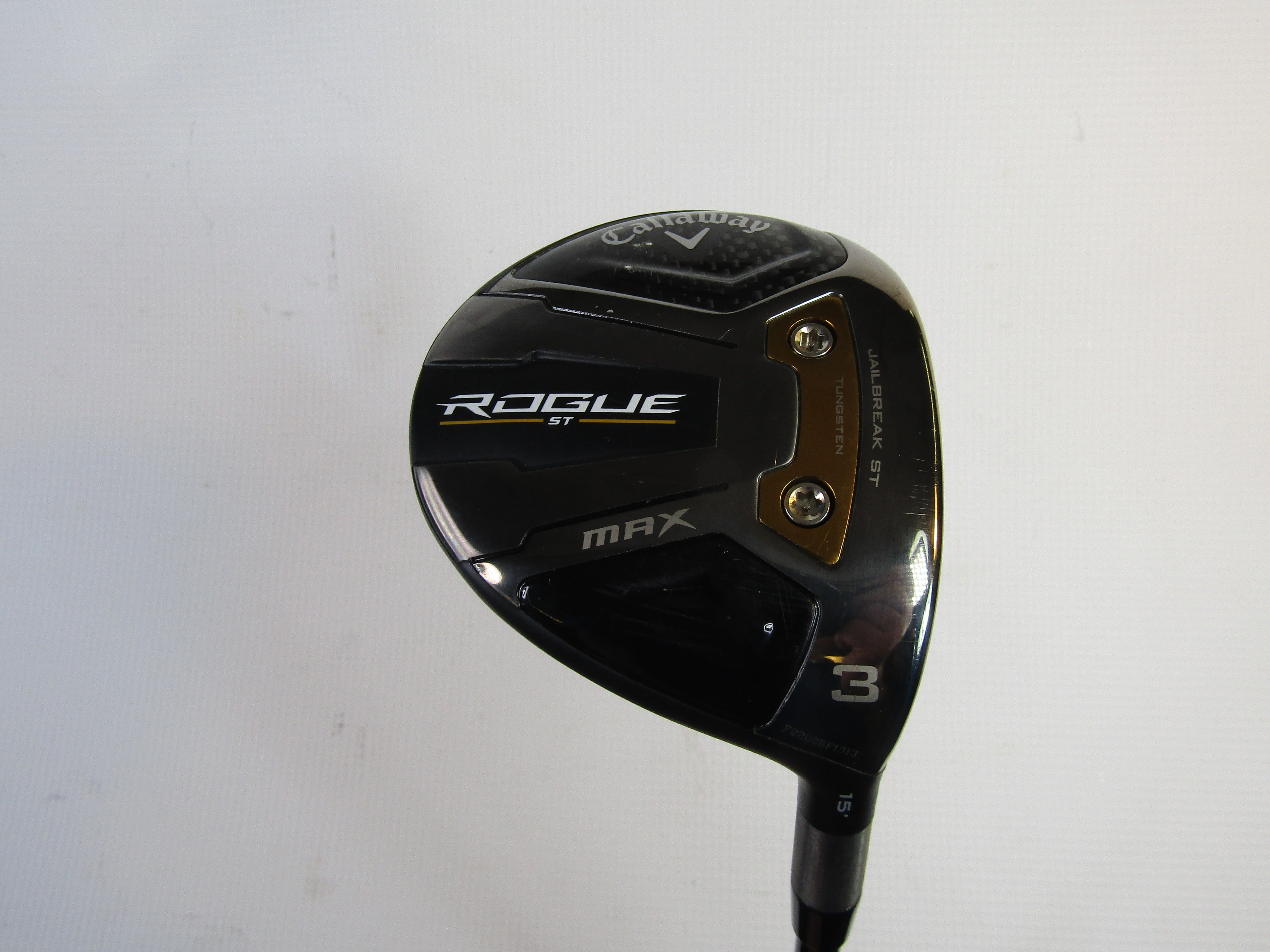 Callaway Rogue ST Max #3 15° FW Stiff Flex Graphite Men's Right Pre-Owned Fairway Woods Callaway 