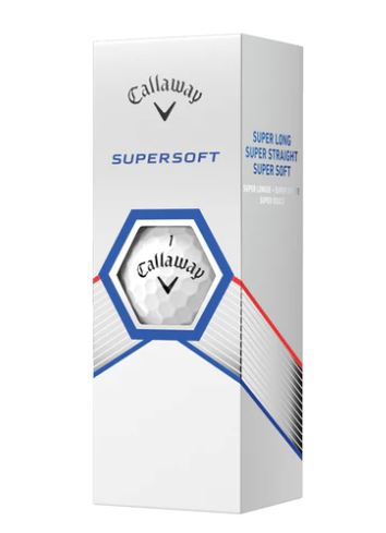 Callaway SuperSoft Golf Balls '23 Golf Balls Callaway White Sleeve/3 