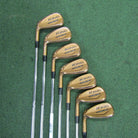 Cobra Forged Tec Copper #5-PW, GW 7 pc. Iron Set Stiff Flex Steel Men's Left Pre-Owned Iron Sets Cobra 