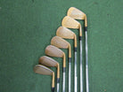 Cobra Forged Tec Copper #5-PW, GW 7 pc. Iron Set Stiff Flex Steel Men's Left Pre-Owned Iron Sets Cobra 