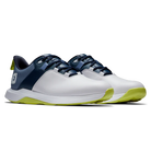 Footjoy Men's ProLite Spikeless Golf Shoe - White/Navy/Lime Golf Stuff - Save on New and Pre-Owned Golf Equipment 