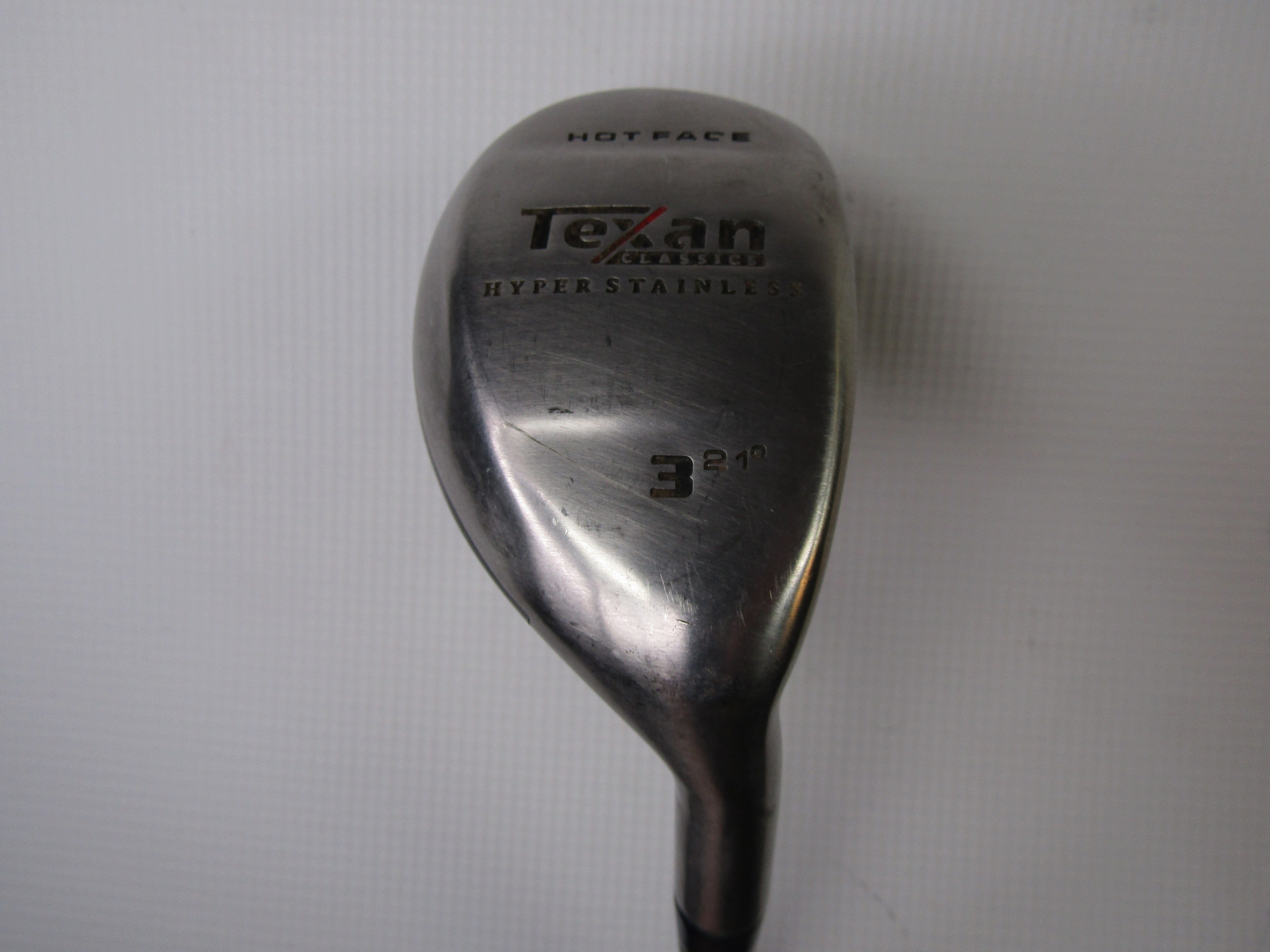 Hot Face Texan #3 21° Hybrid Regular Flex Graphite Shaft Men's Right Hand Golf Stuff 