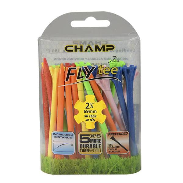 Neon Champ FLYTees Golf Tees TeeMate 2 3/4 30 pack 