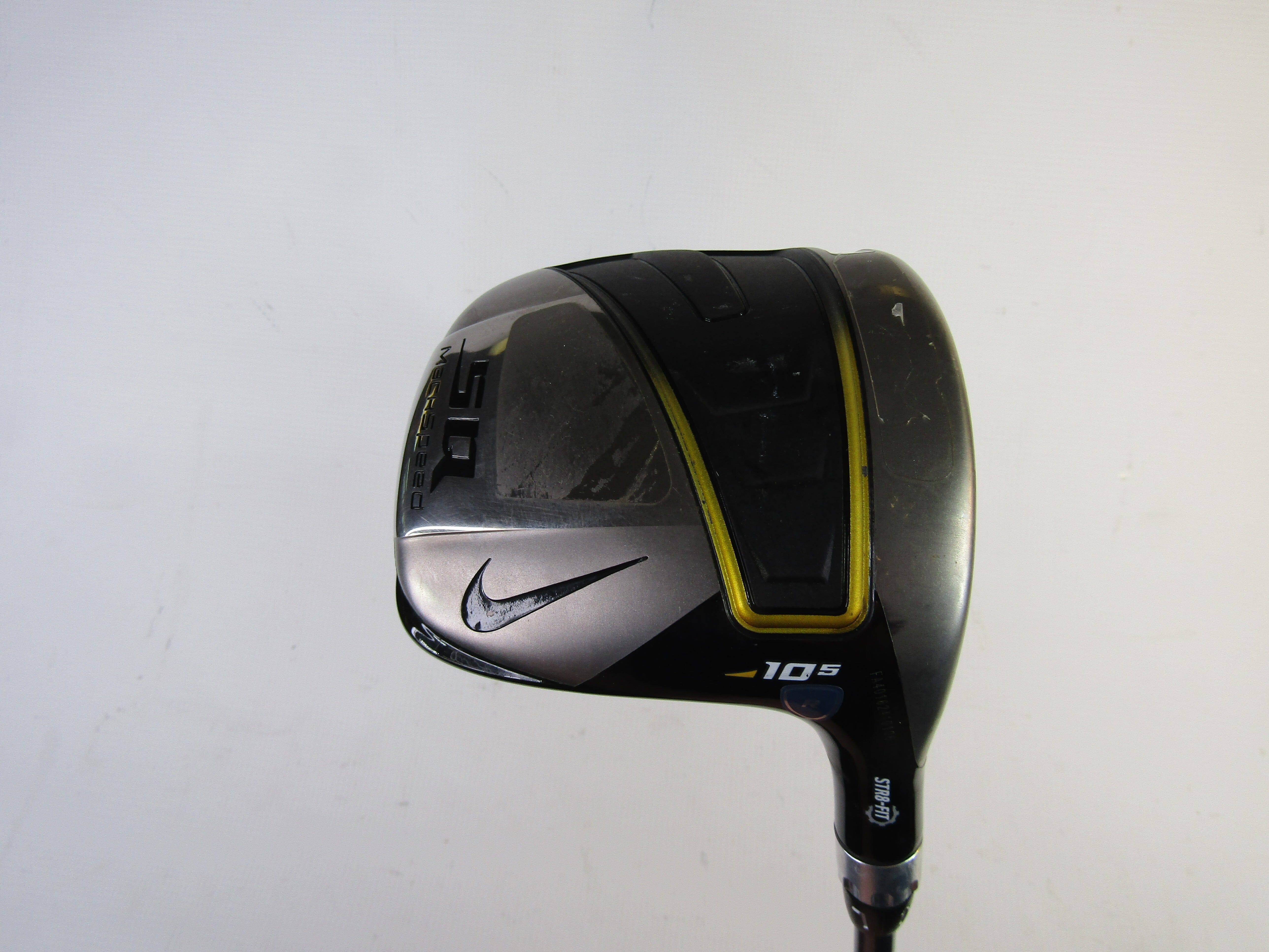 Nike SQ MachSpeed 10.5° STR8-FIT Driver Reg. Flex Graphite Men's Right Hc Pre-Owned Drivers Nike 