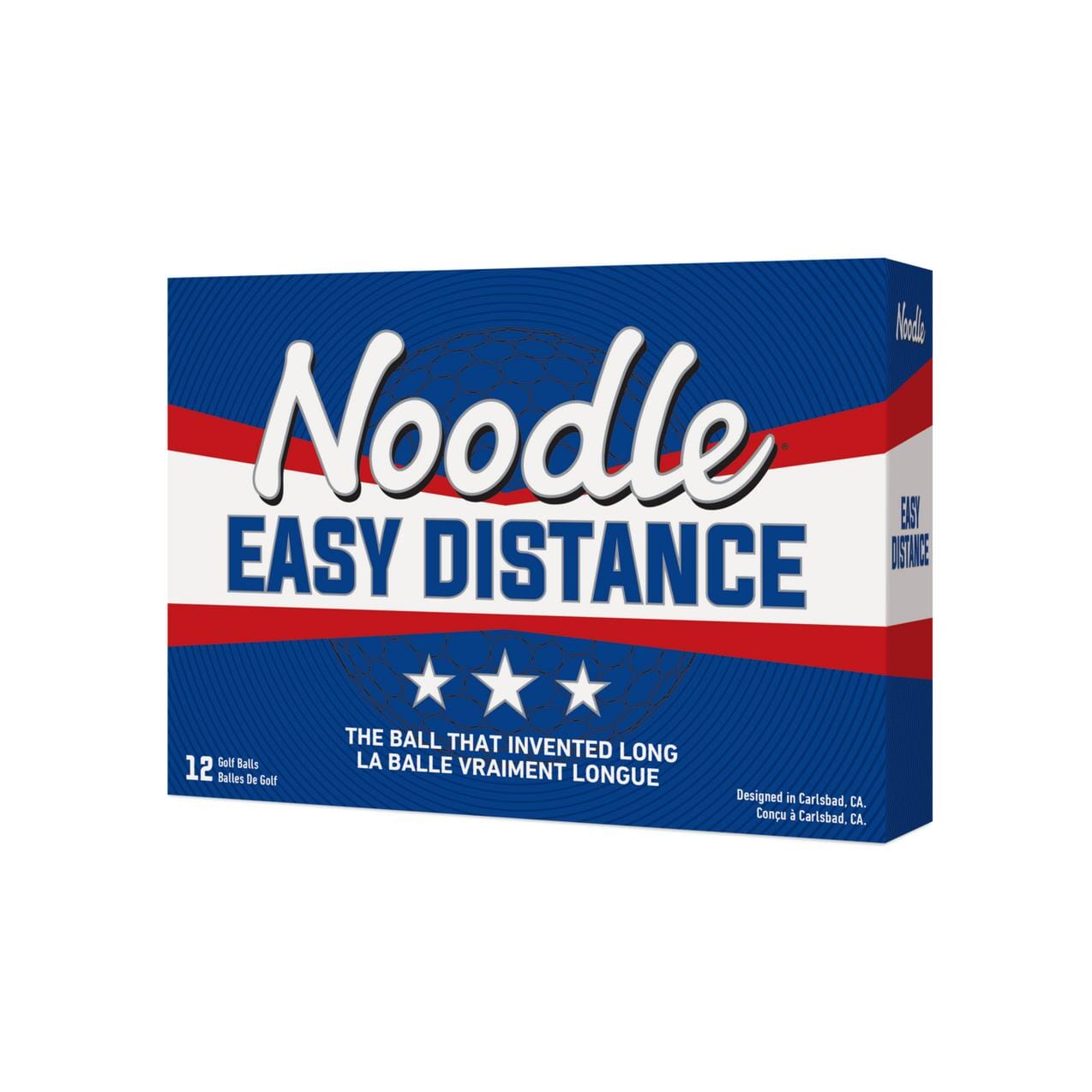 Noodle Easy Distance Golf Balls Noodle Box/12 White 