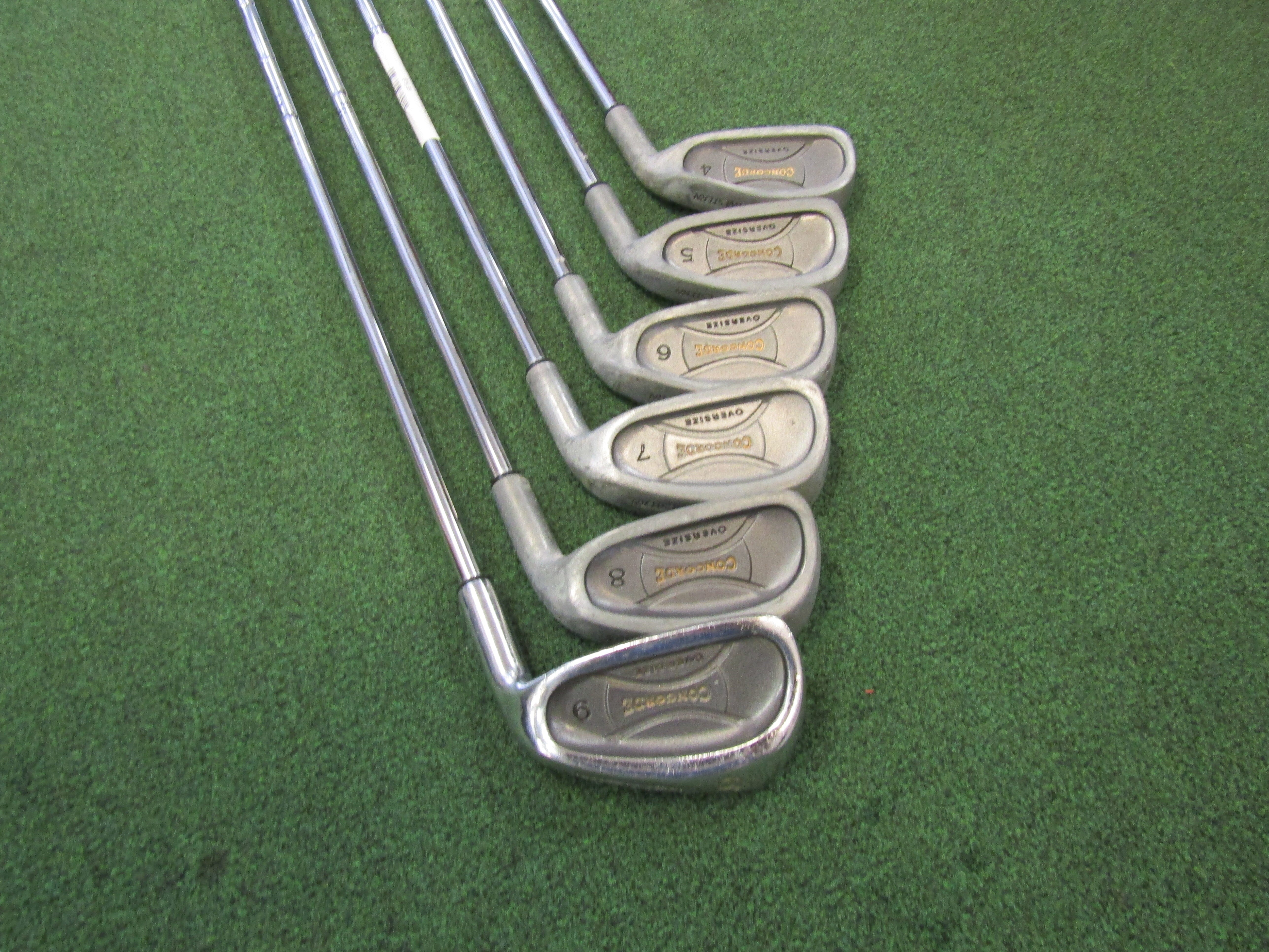 Northwestern Concorde Oversize #4-9 6 pc. Iron Set Reg. Flex Steel Men's Right Golf Stuff 