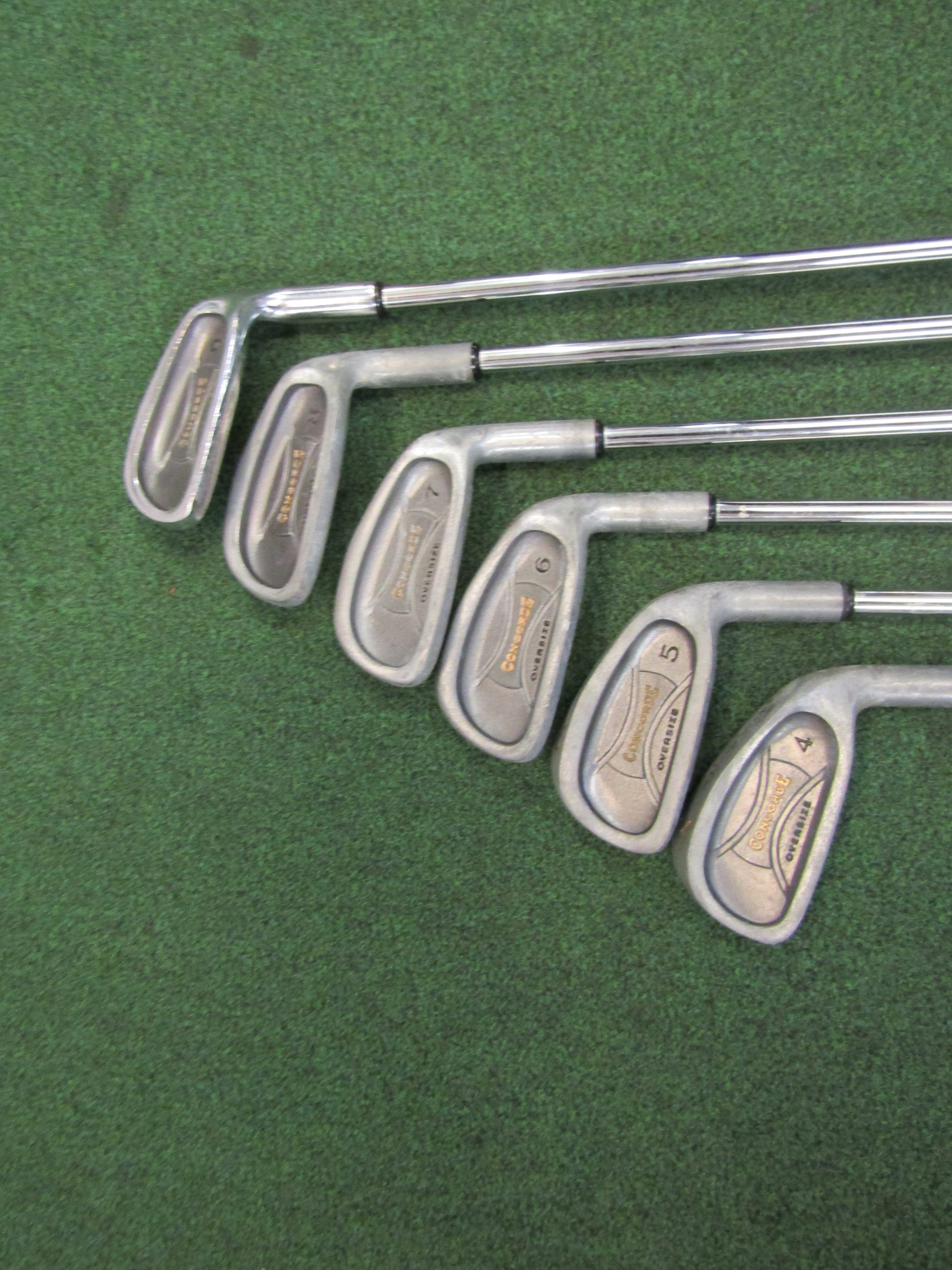 Northwestern Concorde Oversize #4-9 6 pc. Iron Set Reg. Flex Steel Men's Right Golf Stuff 