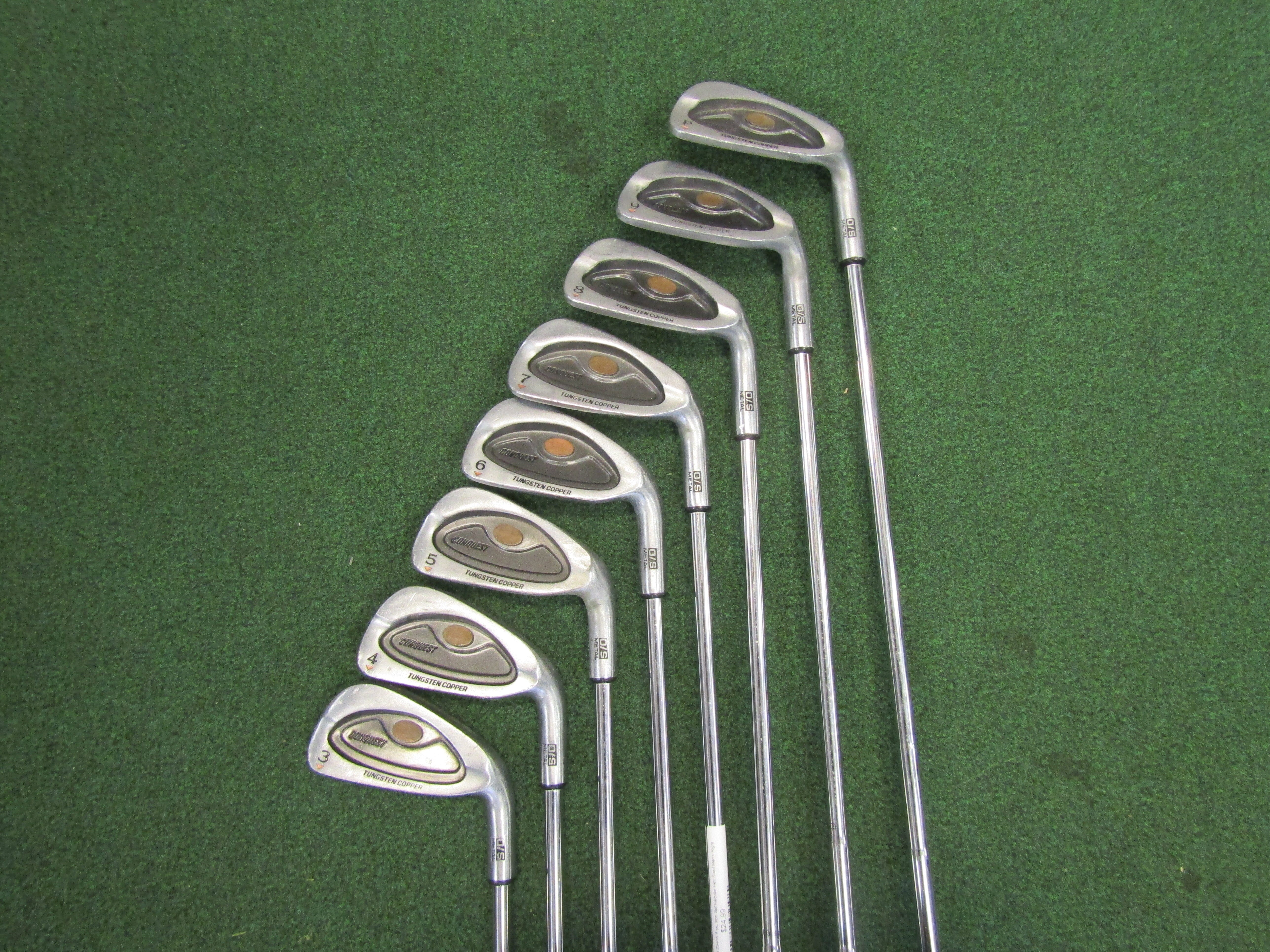 Northwestern Conquest #3-PW 8 pc. Iron Set Regular Flex Steel Men's Right Golf Stuff 