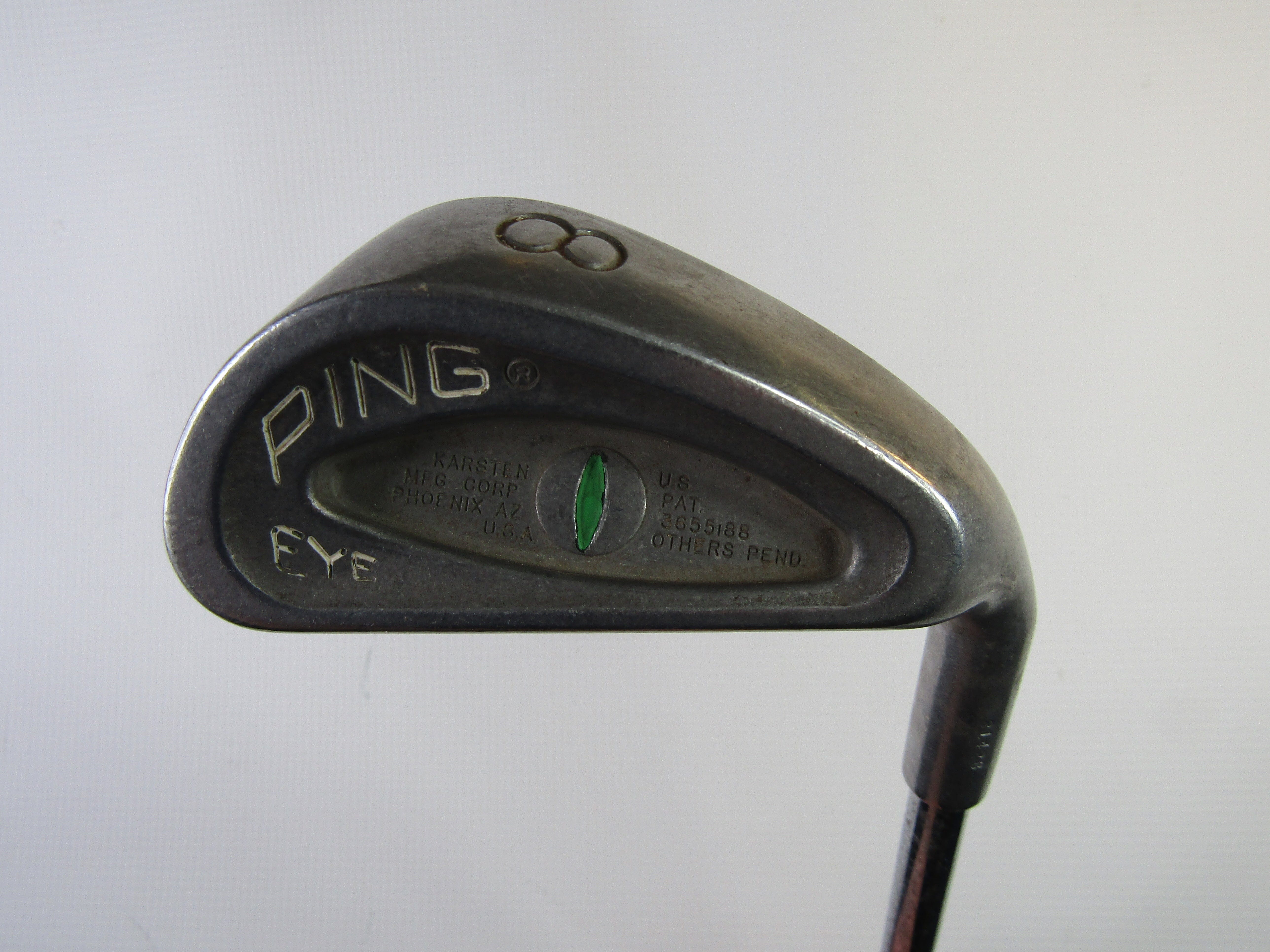 Ping Eye Green Dot #8 Iron Stiff Flex Steel Shaft Men's Right Hand Pre-Owned Golf Stuff Golf Stuff 