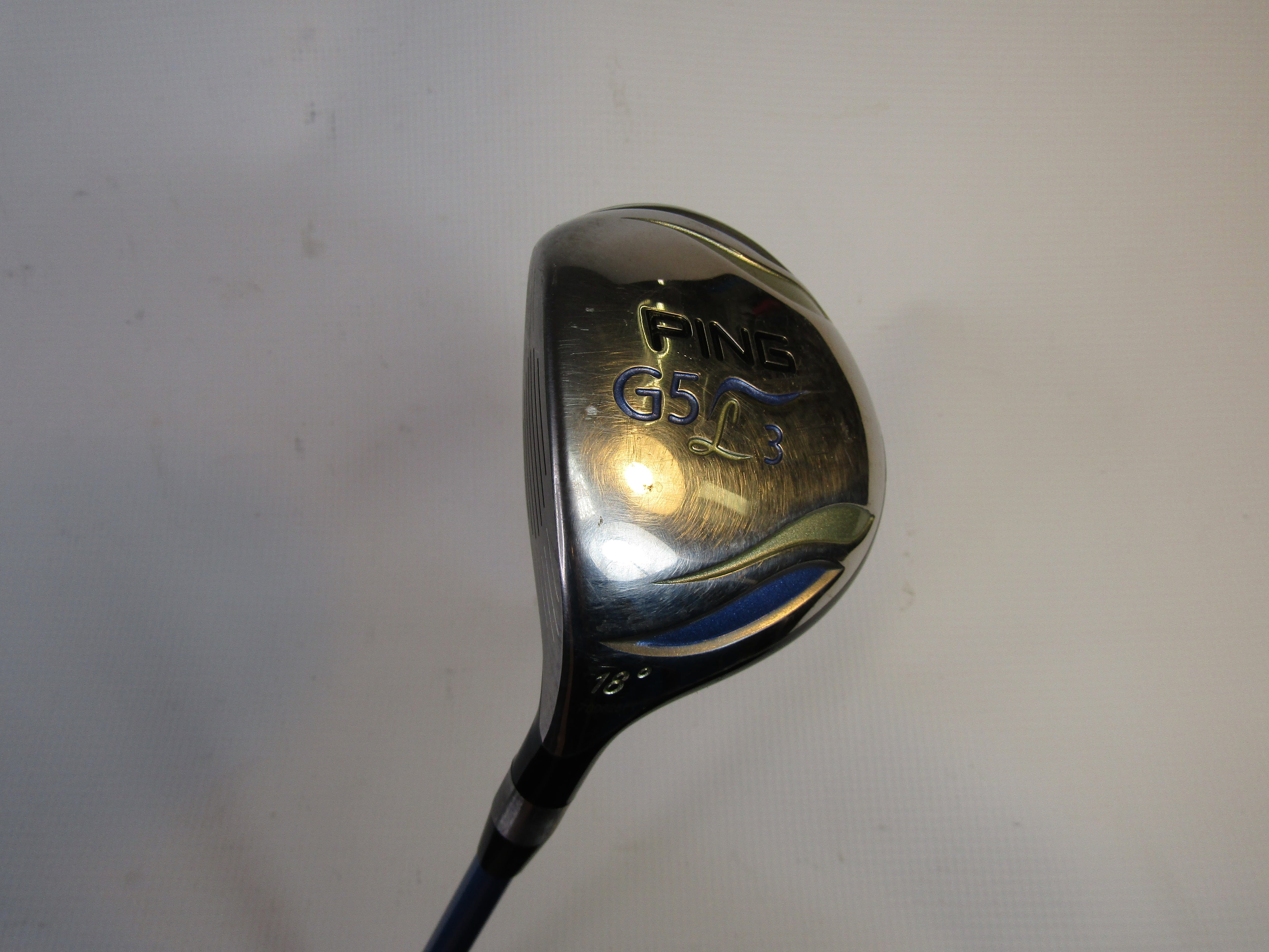 Ping G5 L3 18° FW Ladies Flex Graphite Junior Right (8 - 11 yrs) Golf Stuff 