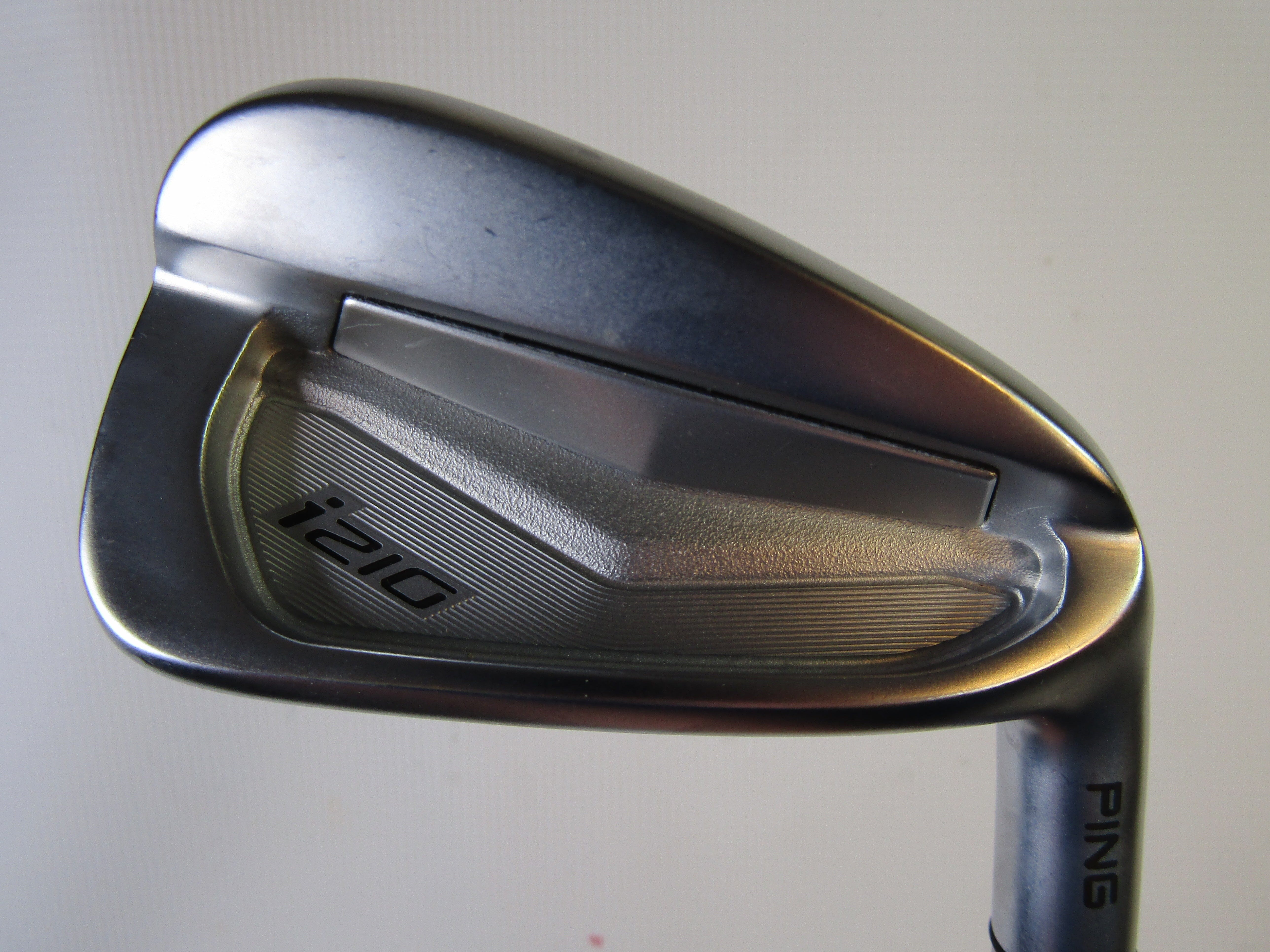 Ping i210 Demo #7 Iron Black Dot Project X Rifle Stiff Steel Shaft Men's Right Golf Stuff 