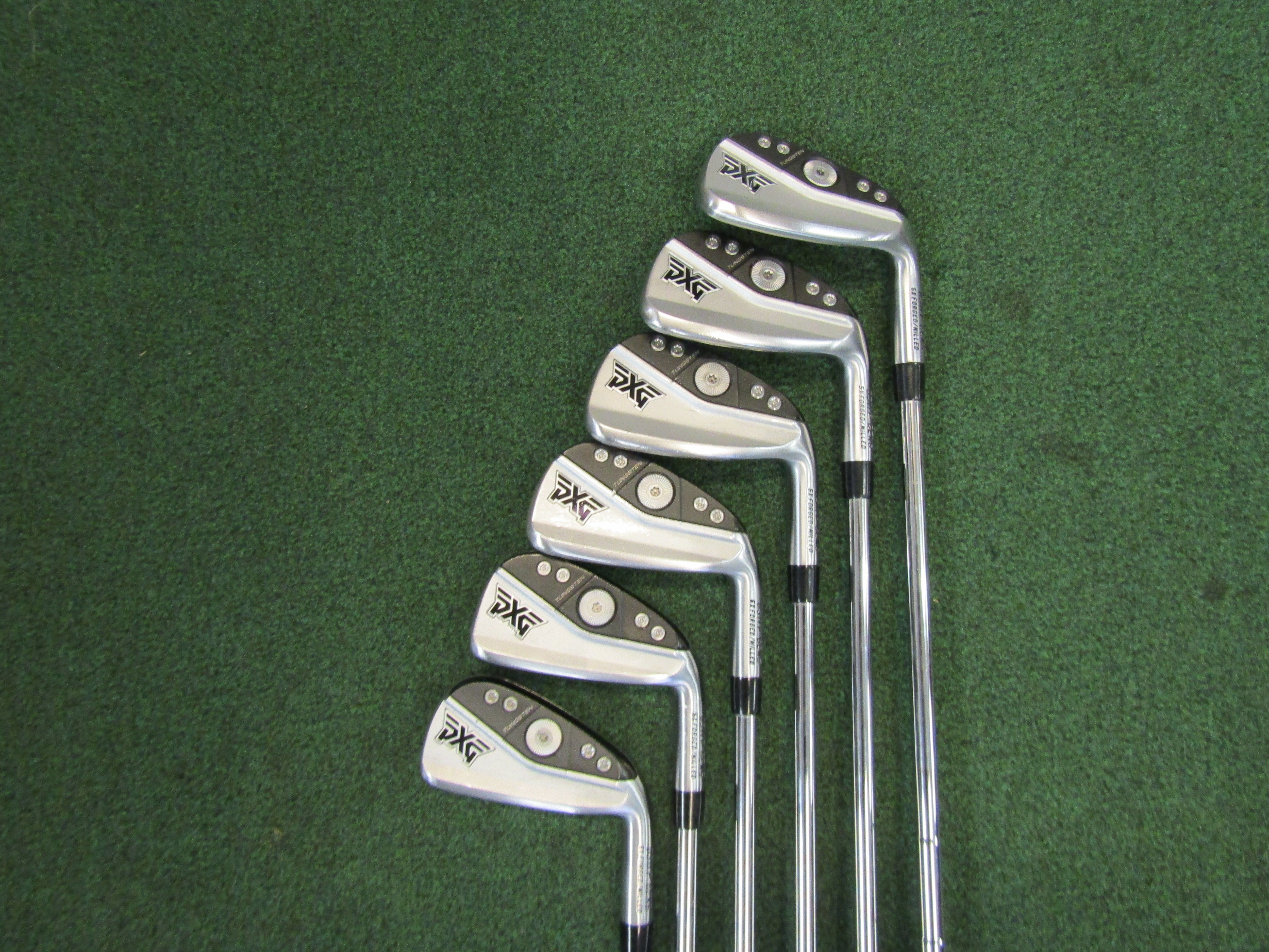 PXG 0311 P Gen 6 #5 - PW 6 pc. Iron Set Stiff Flex Steel Men's Right Pre-Owned Iron Sets PXG 