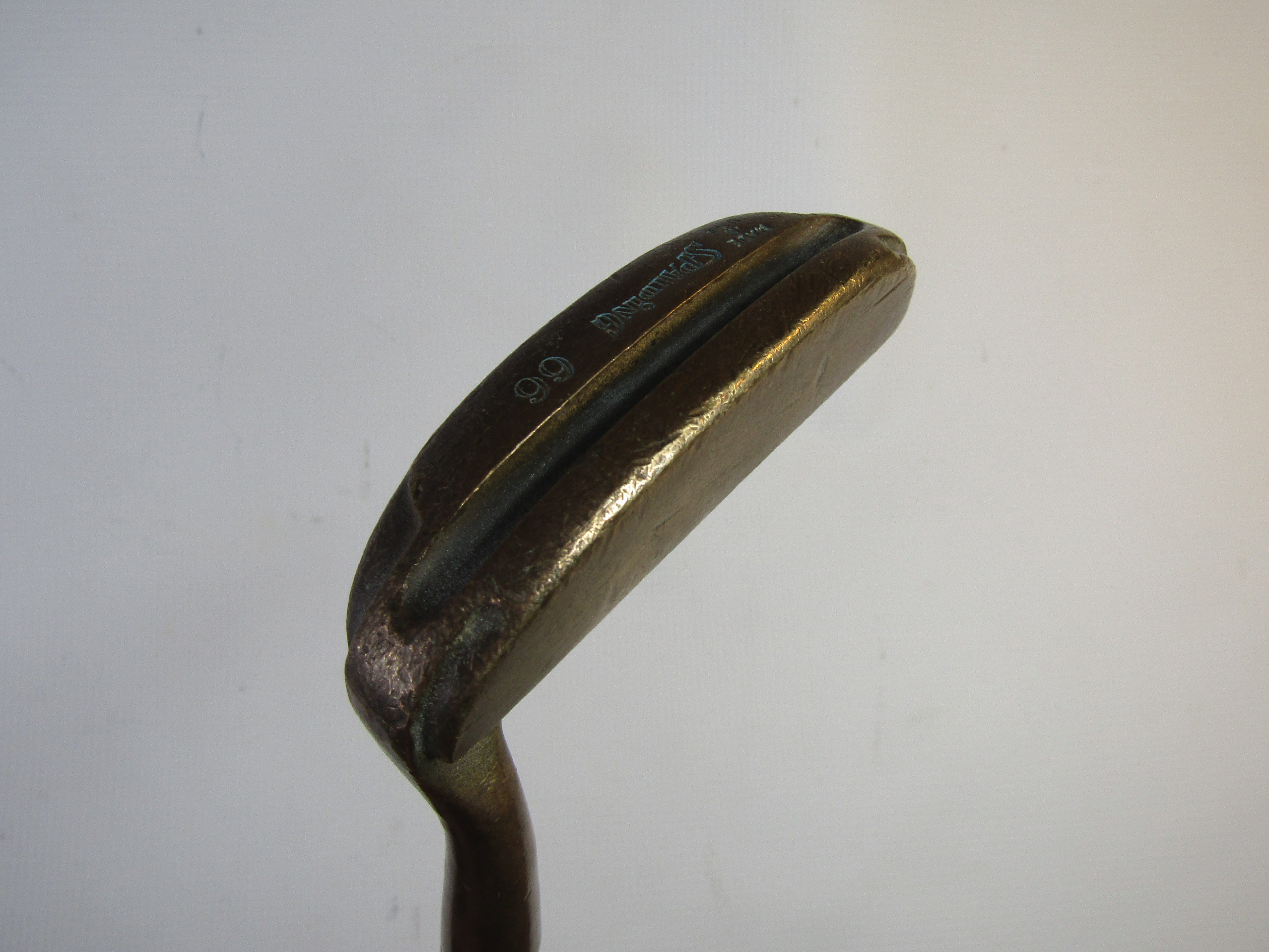 Spalding 66 Brass Blade Putter Steel Men's Right Pre-Owned Putters Spalding 