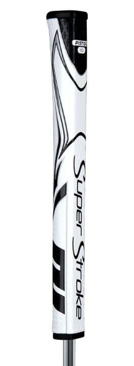 SuperStroke Zenergy Pistol 1.0 Putter Grip Golf Stuff White/Black 