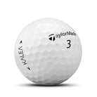 TaylorMade Kalea Matte Women's Golf Balls '22 Golf Balls TaylorMade Sleeve/3 White 