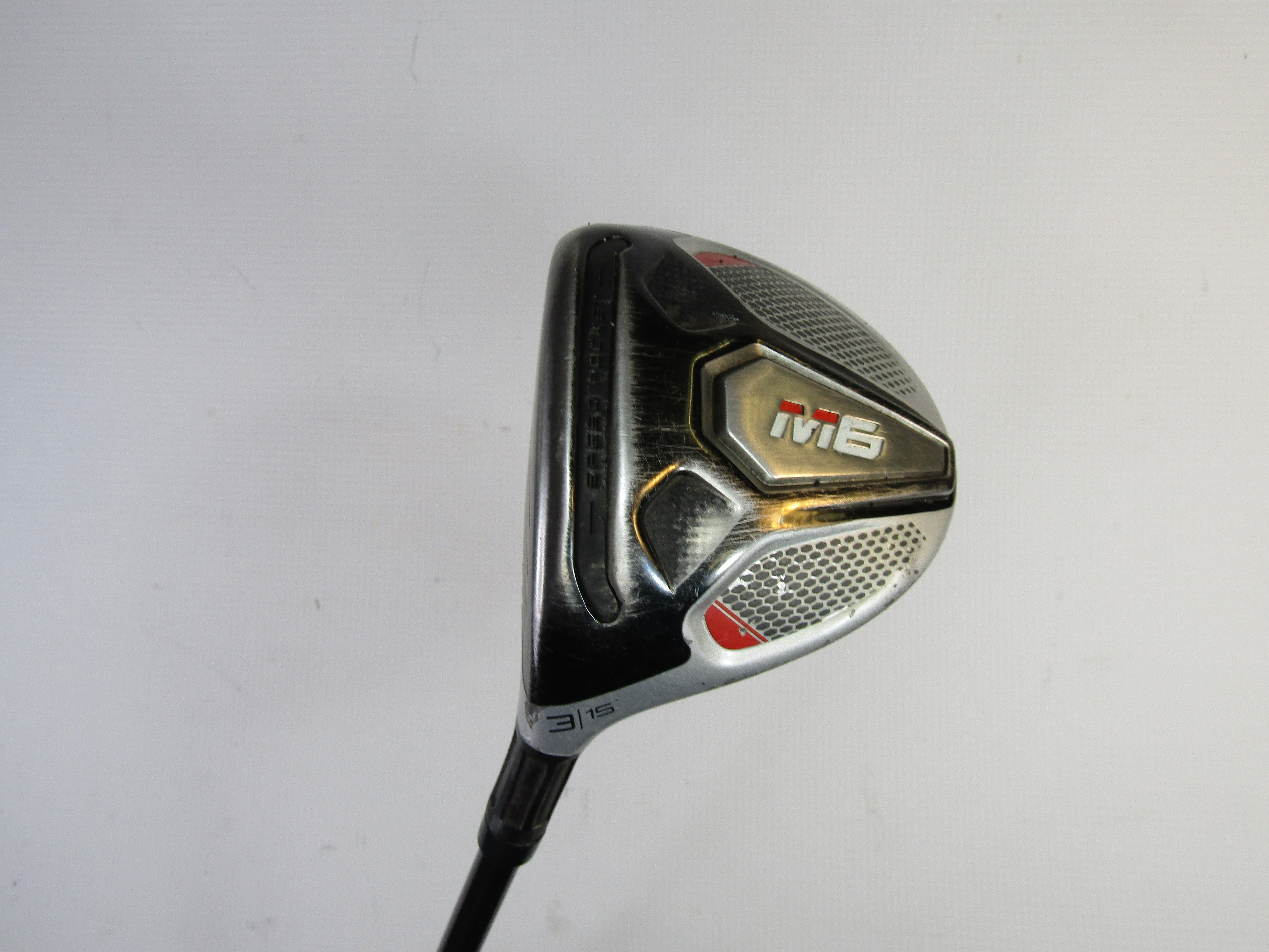 TaylorMade M6 #3 15° Fairway Wood Stiff Flex Graphite Men's Left Golf Stuff 