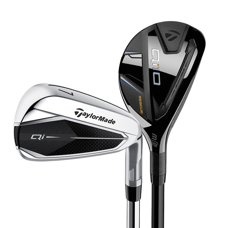 TaylorMade Qi Combo Set Golf Stuff Right 3H 4H 5-PW Regular Max MT KBS 85 Steel/Fujikura Ventus TR HB 6-R Graphite