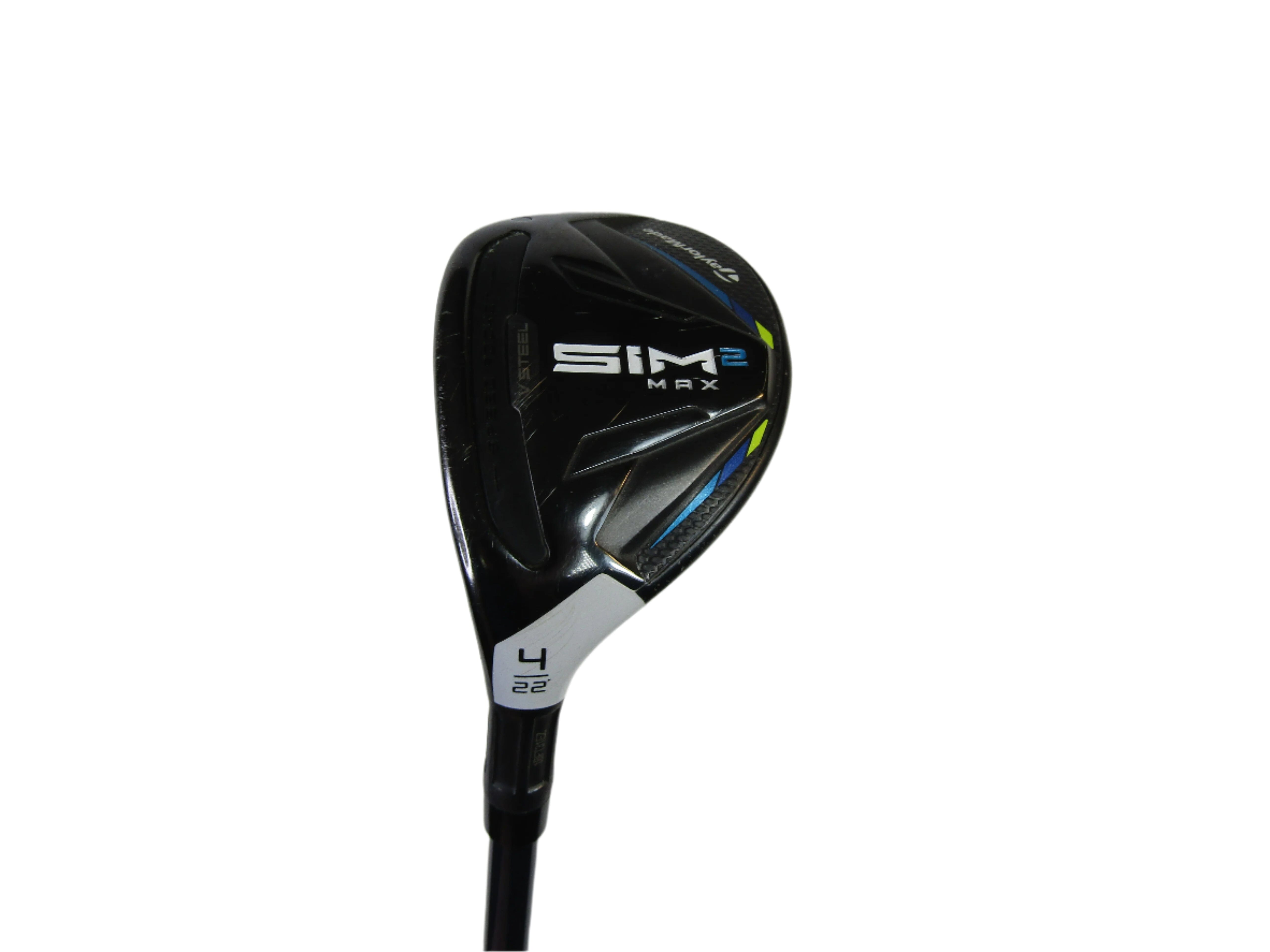 TaylorMade Sim2 Max #4 22° Hybrid Regular Flex Graphite Men's Left Hc Pre-owned Hybrids TaylorMade 