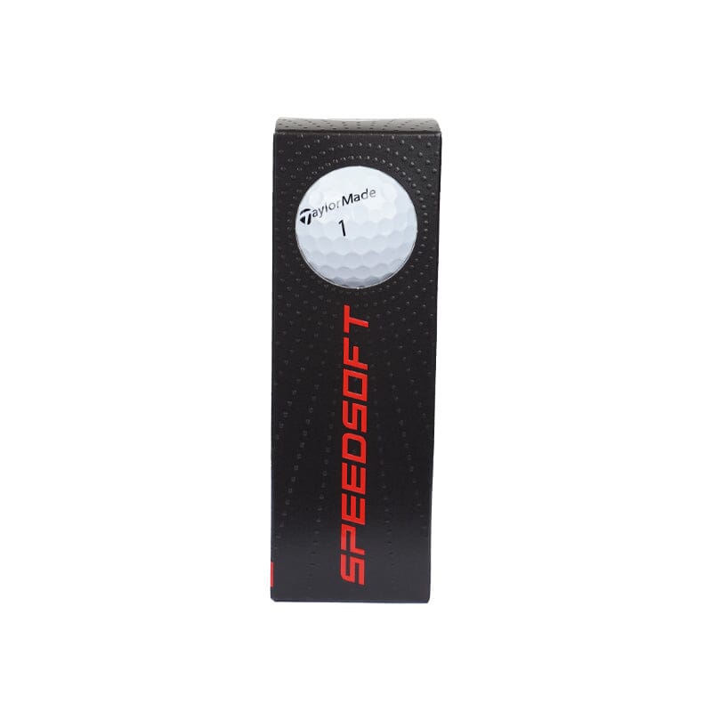 TaylorMade TM24 SpeedSoft Golf Balls TaylorMade TM 24 Sleeve/3 White 