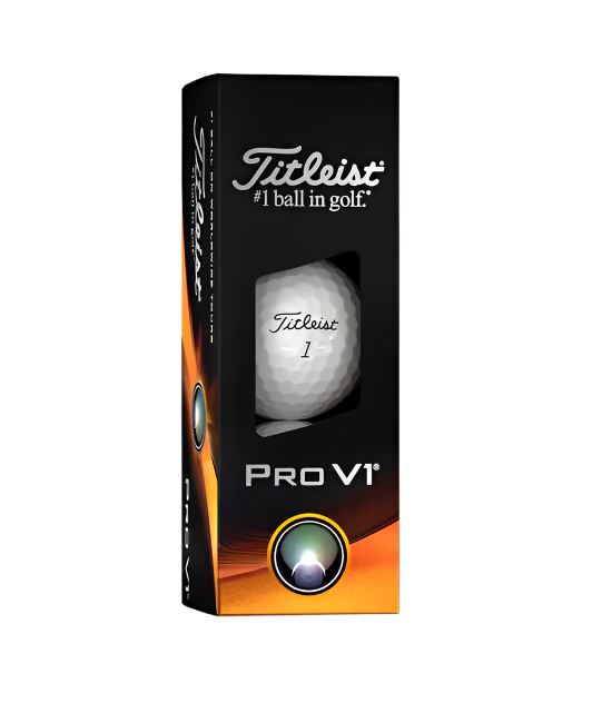 Titleist Pro V1 2023 Golf Balls Golf Balls Titleist Sleeve/3 White 