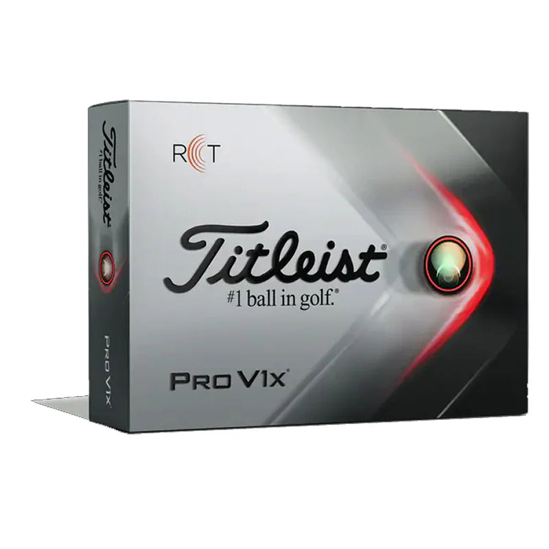 Titleist Pro V1x RCT Golf Balls Previous Generation Golf Balls Titleist Box/12 White 