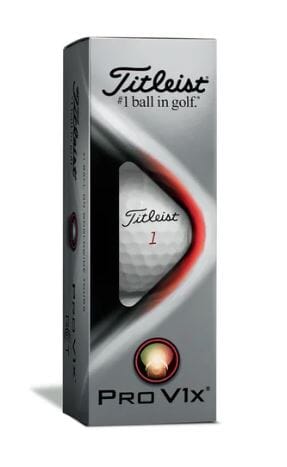 Titleist Pro V1x RCT Golf Balls Previous Generation Golf Balls Titleist Sleeve/3 White 