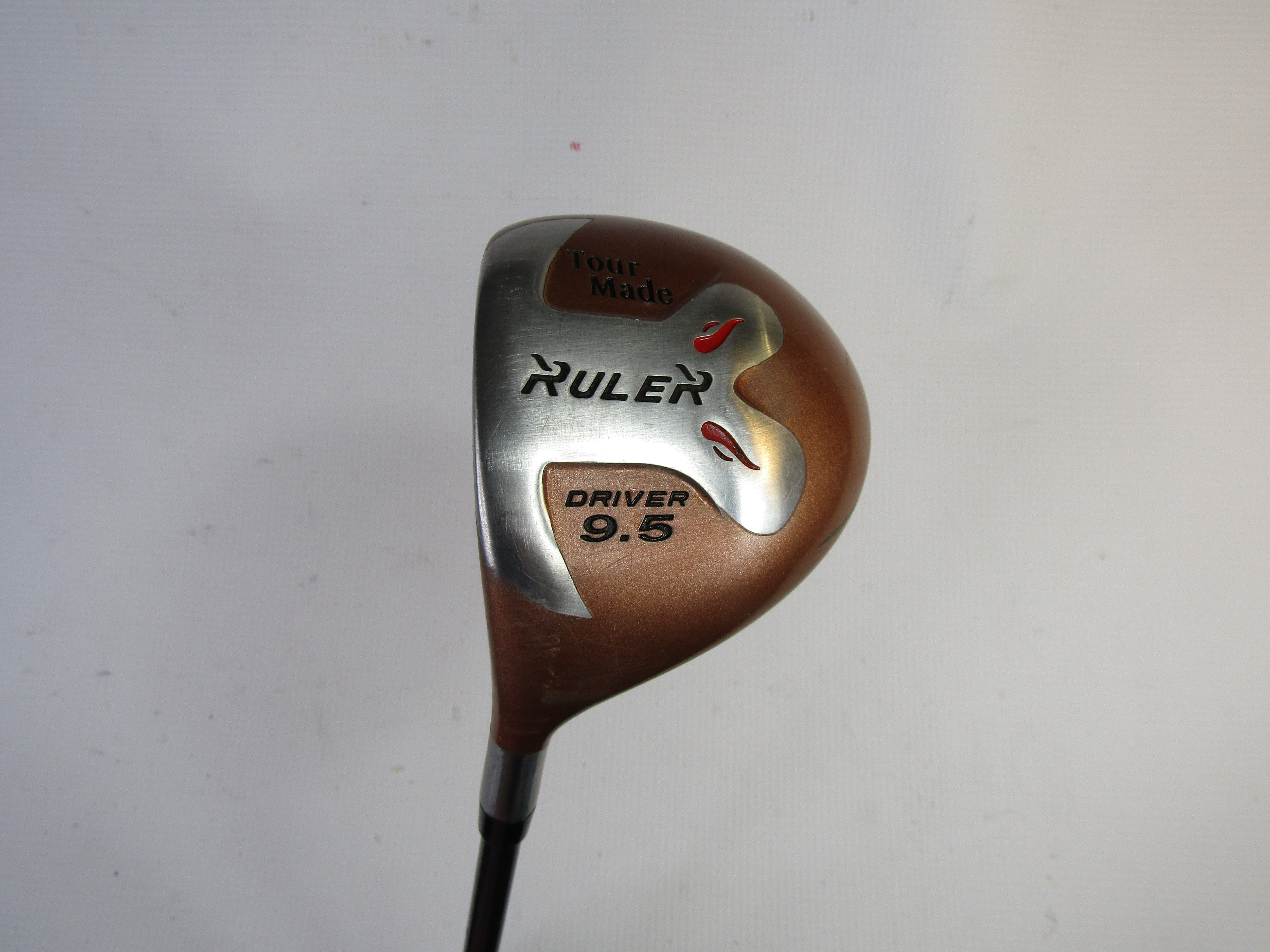 Tour Made Ruler 9.5° Driver Stiff Flex Graphite "Belly" Shaft Men's Left Pre-Owned Drivers Golf Stuff 