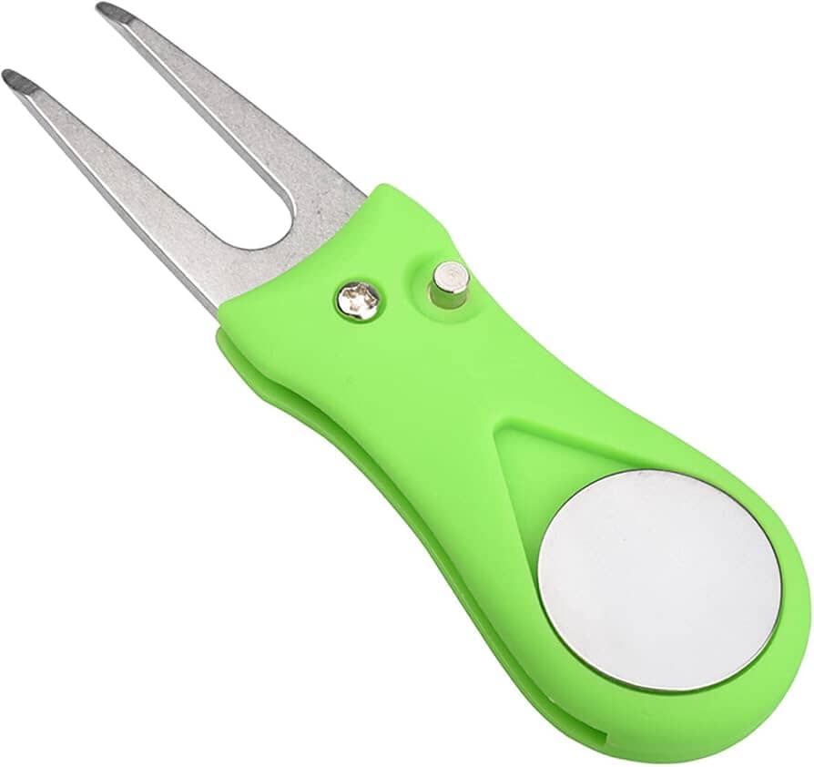 Volf Golf Retractible Divot Tool VG10219 Accesories Volf Lime 