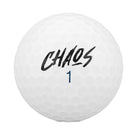 WILSON Chaos Coloured Golf Balls Double Dozen Wilson 