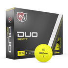 Wilson Duo Soft 2023 Golf Balls Golf Balls Wilson Box/12 Matte Yellow 