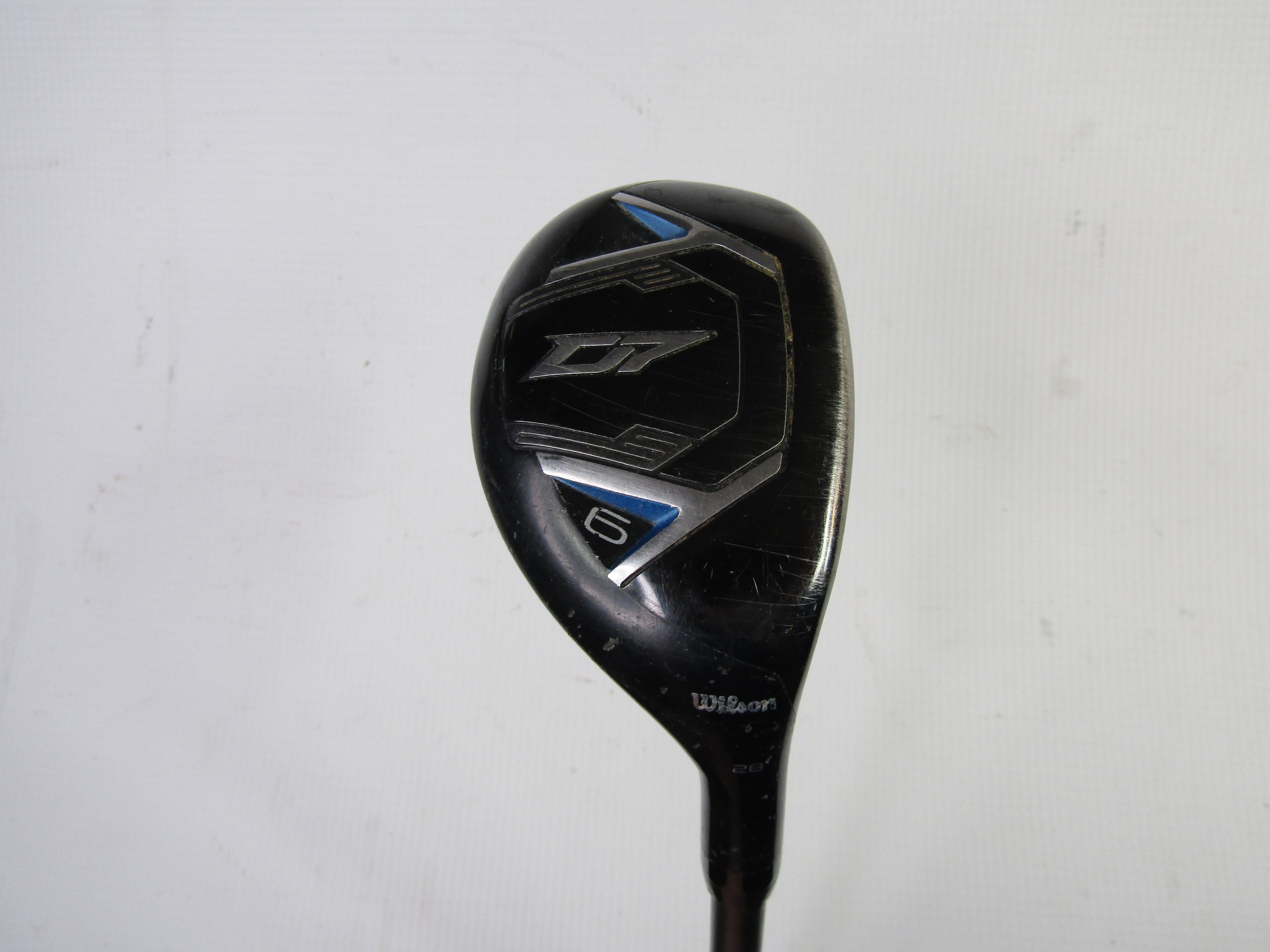 Wilson Staff D7 #6 28° Hybrid Senior Flex Graphite Men's Right Pre-owned Hybrids Wilson 