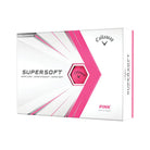 XOUTS Callaway SuperSoft Golf Balls '23 Golf Balls Callaway Matte Pink Box/12 