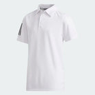 Adidas Boys 3 Stripe Polo FI8673 Golf Stuff Large 