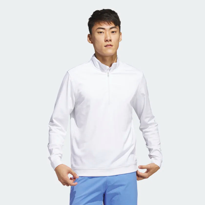 Adidas Elevated 1/4 Zip Sweatshirt IB4536 Golf Stuff L 