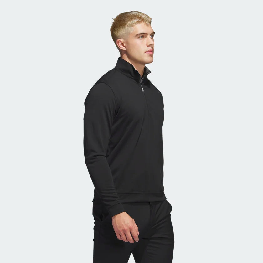 Adidas Elevated 1/4 Zip Sweatshirt IB4537 Golf Stuff 