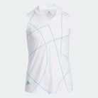 Adidas Girl's Sleeveless Polo HF3093 Golf Polo Golf Stuff 