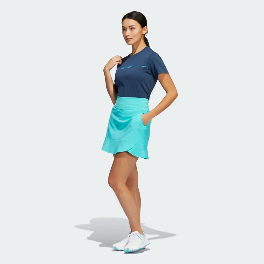 Adidas Semi Mint Rush Frill Skort HA3428 Golf Stuff 