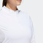 Adidas Ultimate365 Women's White Golf Shirt (Plus Size) HA3396 Golf Stuff 