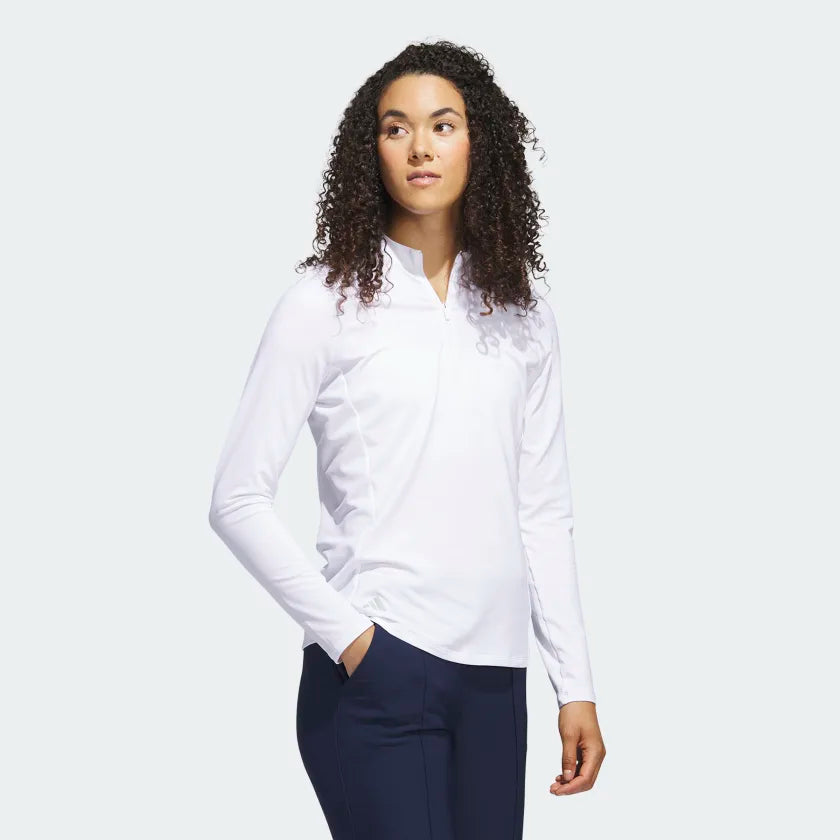 Adidas women's long sleeve golf shirts on sale