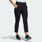 Adidas Women's U365 Pull On Ankle Pants Black HA3408 Golf Stuff - Save on New and Pre-Owned Golf Equipment Large 