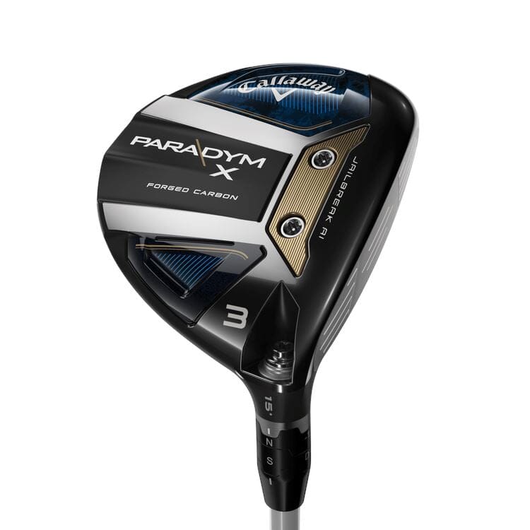 Callaway PARADYM X Fairway Wood Callaway Paradym Series Callaway Right 3 Wood 15° Regular/Project X HZRDUS Gen 4 Silver 60 Graphite