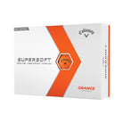 Callaway SuperSoft Golf Balls '23 Matte Finish Golf Stuff - Save on New and Pre-Owned Golf Equipment Orange Box/12 