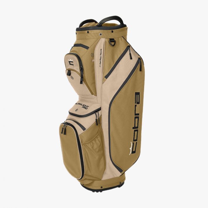 Cobra Ultralight Pro Cart Bag UL22 Golf Stuff Antique Bronze/Black 