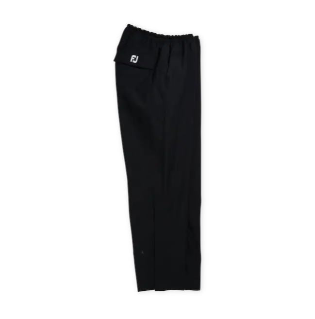 FootJoy Mens HydroLite Rain Pants Black 35531 Golf Stuff - Save on New and Pre-Owned Golf Equipment S 