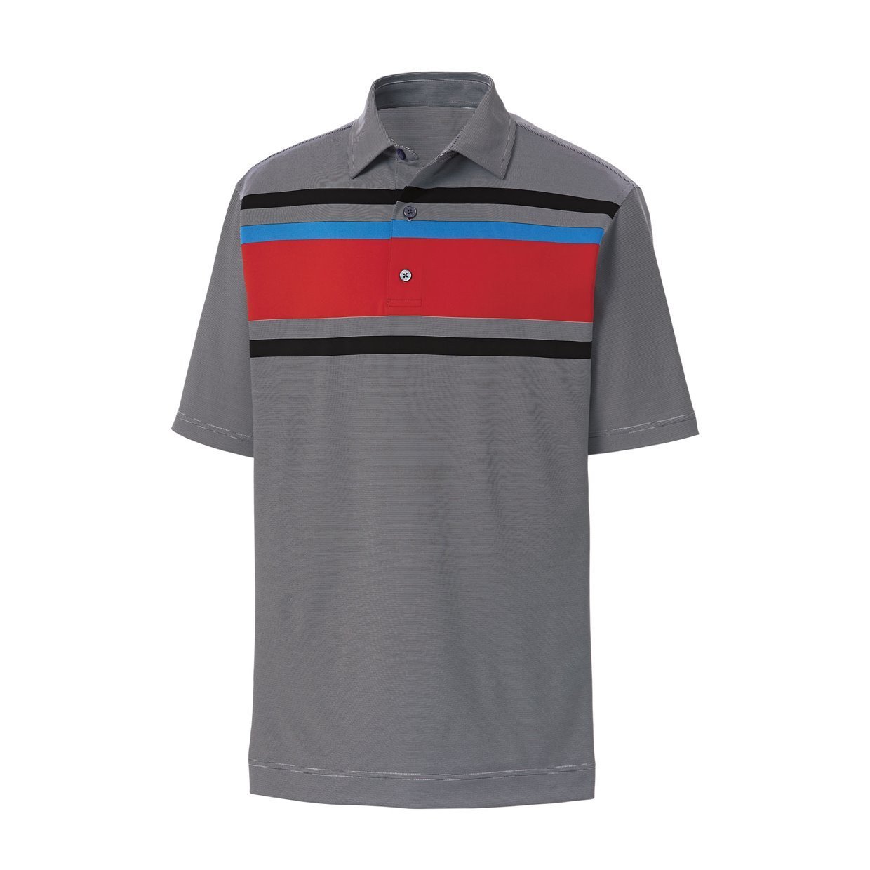 Footjoy Men's ProDry Lisle Chestband Polo 26096 Golf Stuff 